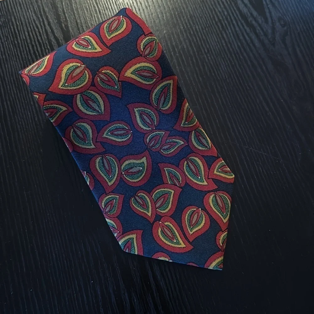 Burberry Silk Printed Vintage Tie